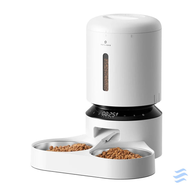Petlibro Granary food dispenser with double bowl 5L (white) Bowls