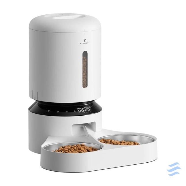 Petlibro Granary food dispenser with double bowl 5L (white) Bowls