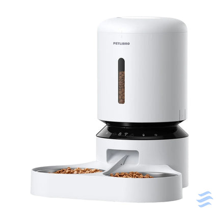 Petlibro Granary food dispenser with double bowl Wifi 5L(white) Bowls