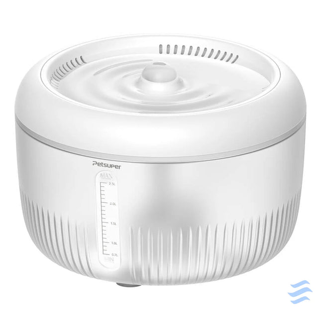 Petsuper PW02 2.5L smart dog and cat fountain/drinker (white) Water dispensers