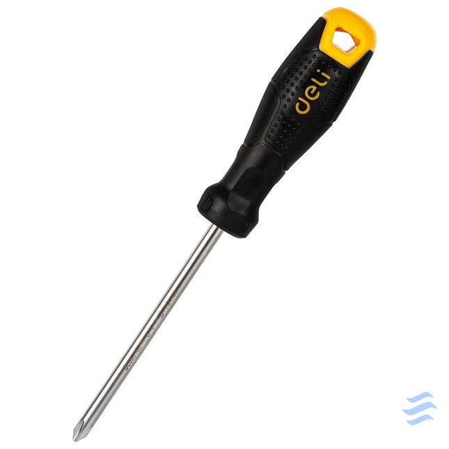 Philips Screwdriver PH2x100mm Deli Tools EDL626100 (black) Screwdrivers