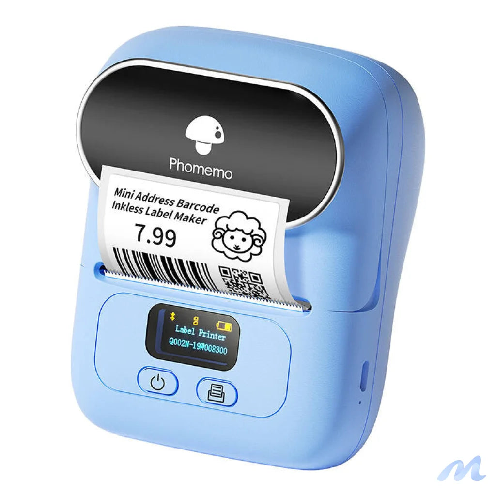 Phomemo M110 Portable Label Printer (blue)