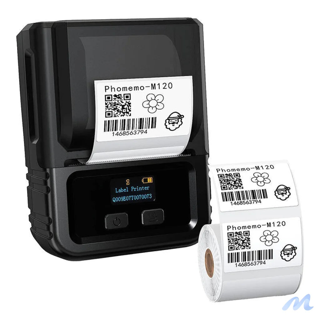 Phomemo M120 portable label printer (black)