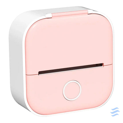 Phomemo T02 portable label printer pink case Label printers