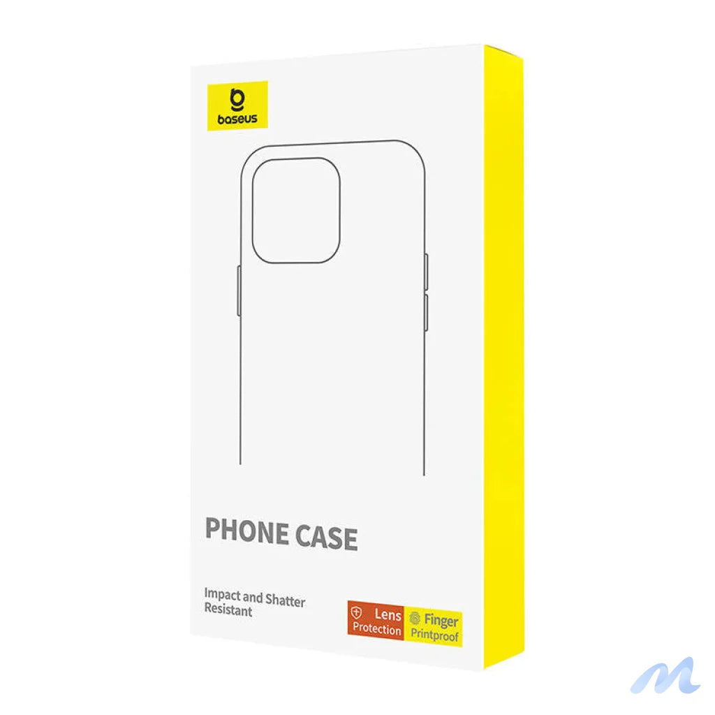 Phone Case Baseus SkyRing Magnetic with Stand for iP 14 Pro Max + tempered-glass and cleaning kit (black)