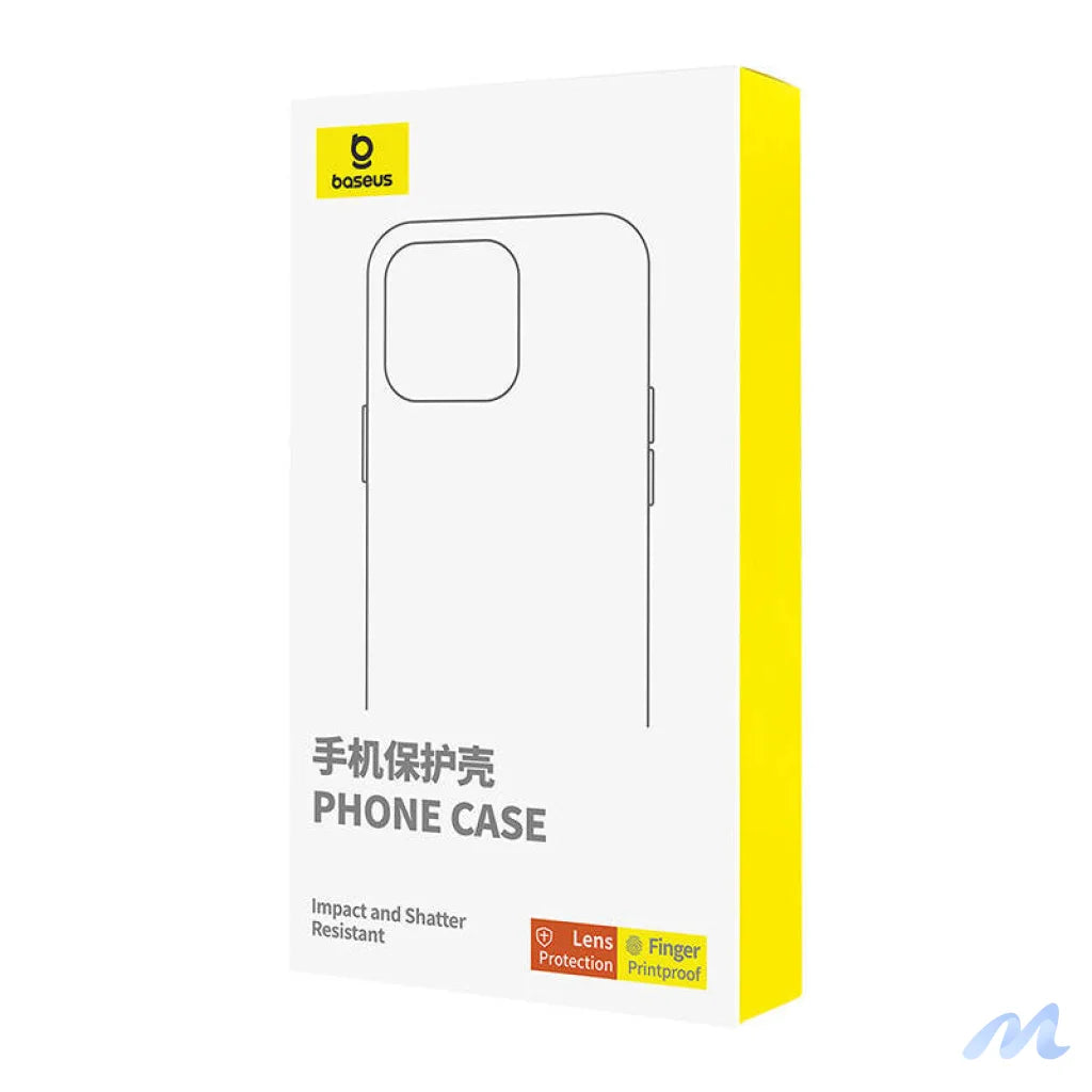 Phone Case Baseus SkyRing Magnetic with Stand for iP 15 Pro + tempered-glass and cleaning kit (black)