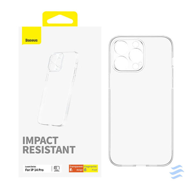 Phone Case for iP 14 PRO Baseus OS Lucent Series (Clear) Protective cases for smartphones