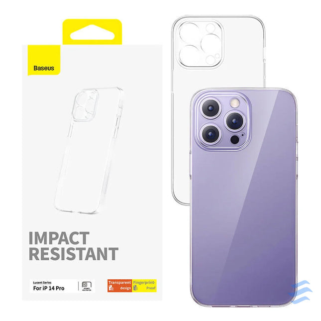 Phone Case for iP 14 PRO Baseus OS Lucent Series (Clear) Protective cases for smartphones