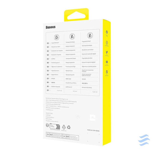 Phone Case for iP 14 PRO Baseus OS Lucent Series (Clear) Protective cases for smartphones