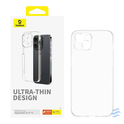Phone Case for iPhone 15 Baseus OS Lucent Series (Clear) Protective cases for smartphones