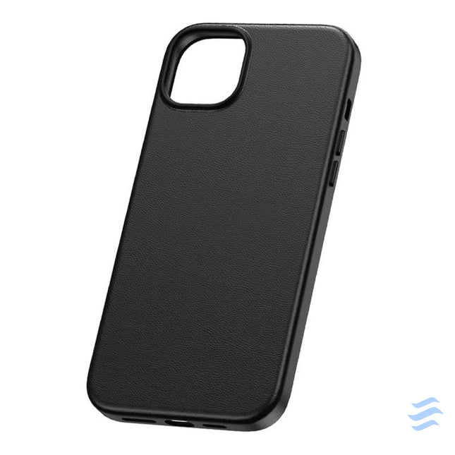Phone Case for iPhone 15 ProMax Baseus Fauxther Series (Black) Protective cases for smartphones