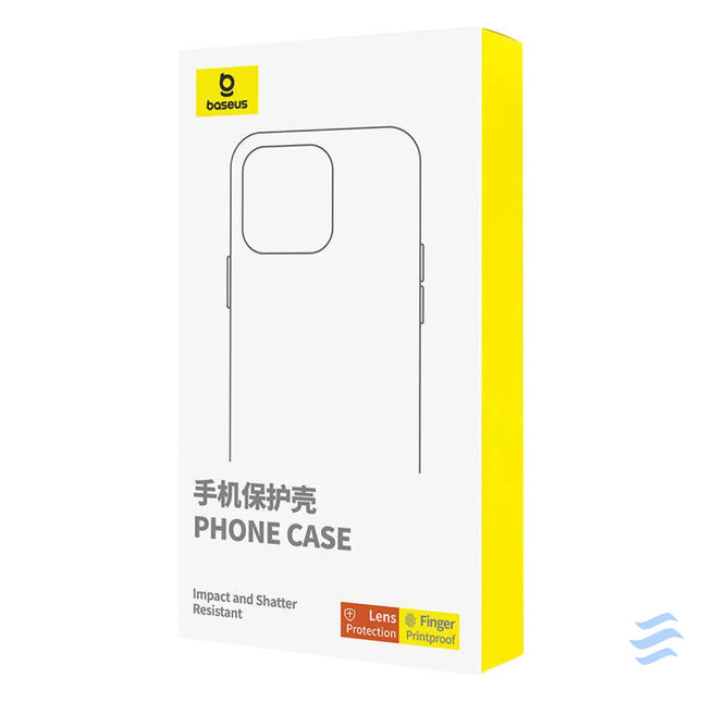 Phone Case with Stand Baseus SkyRing 360° for iP 15 + tempered glass and cleaning kit (black) Protective cases for