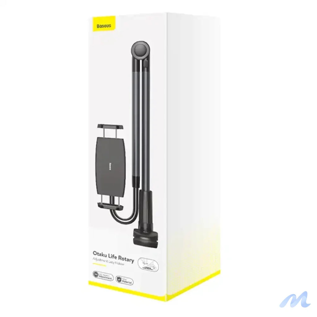 Phone / tablet rotary clip holder Baseus Otaku Life Rotary Pro (gray)