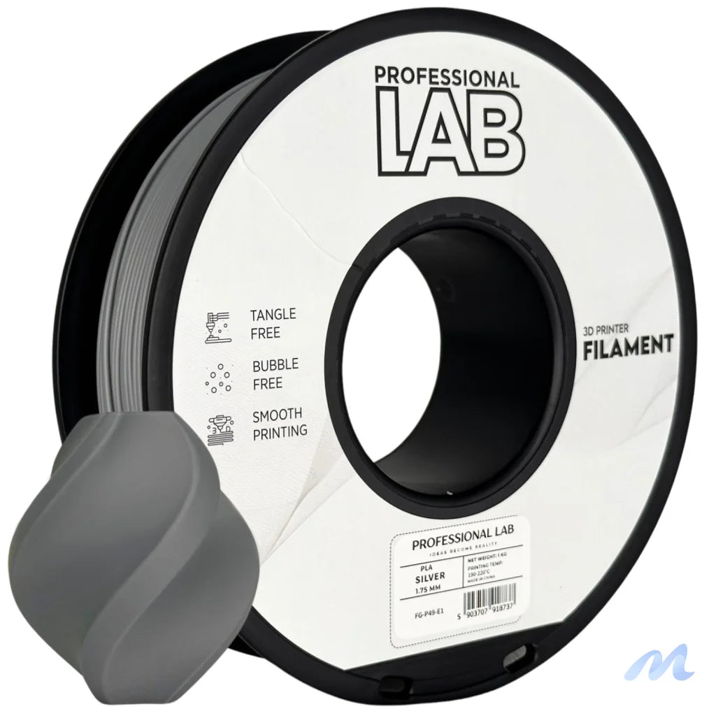 PLA is a basic and user-friendly filament, perfect for beginners. It prints easily, has good layer adhesion, and low warping.