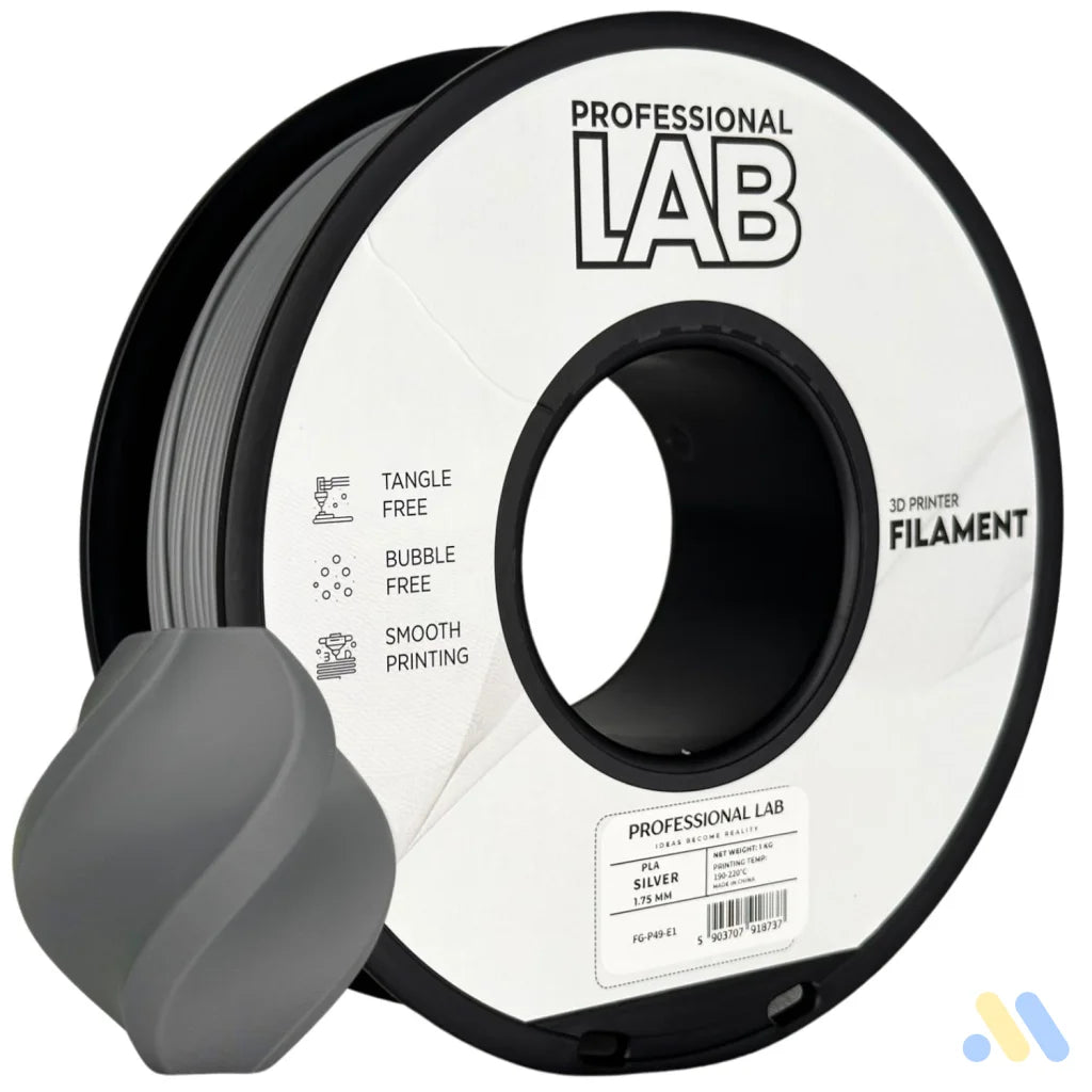 PLA is a basic and user-friendly filament, perfect for beginners. It prints easily, has good layer adhesion, and low warping.