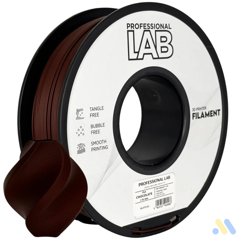 PLA is a basic and user-friendly filament, perfect for beginners. It prints easily, has good layer adhesion, and low warping.