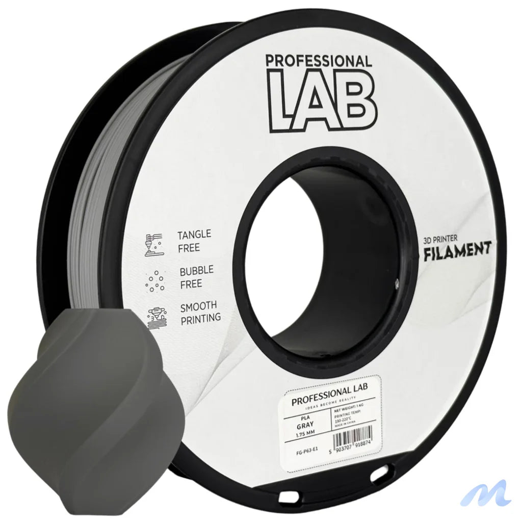PLA is a basic and user-friendly filament, perfect for beginners. It prints easily, has good layer adhesion, and low warping.