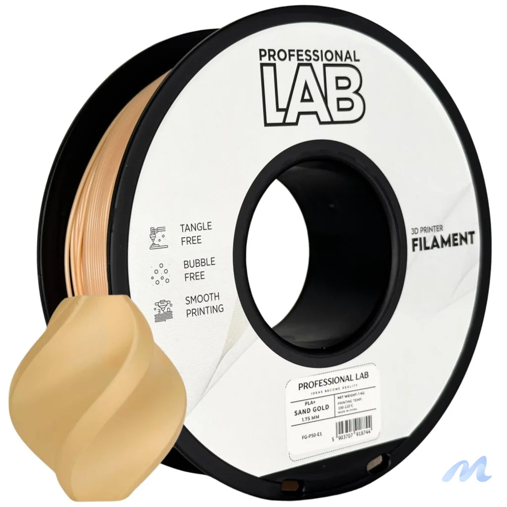PLA+ is an enhanced version of standard PLA – more durable, less brittle, and more resistant to cracking while still maintaining easy printability.