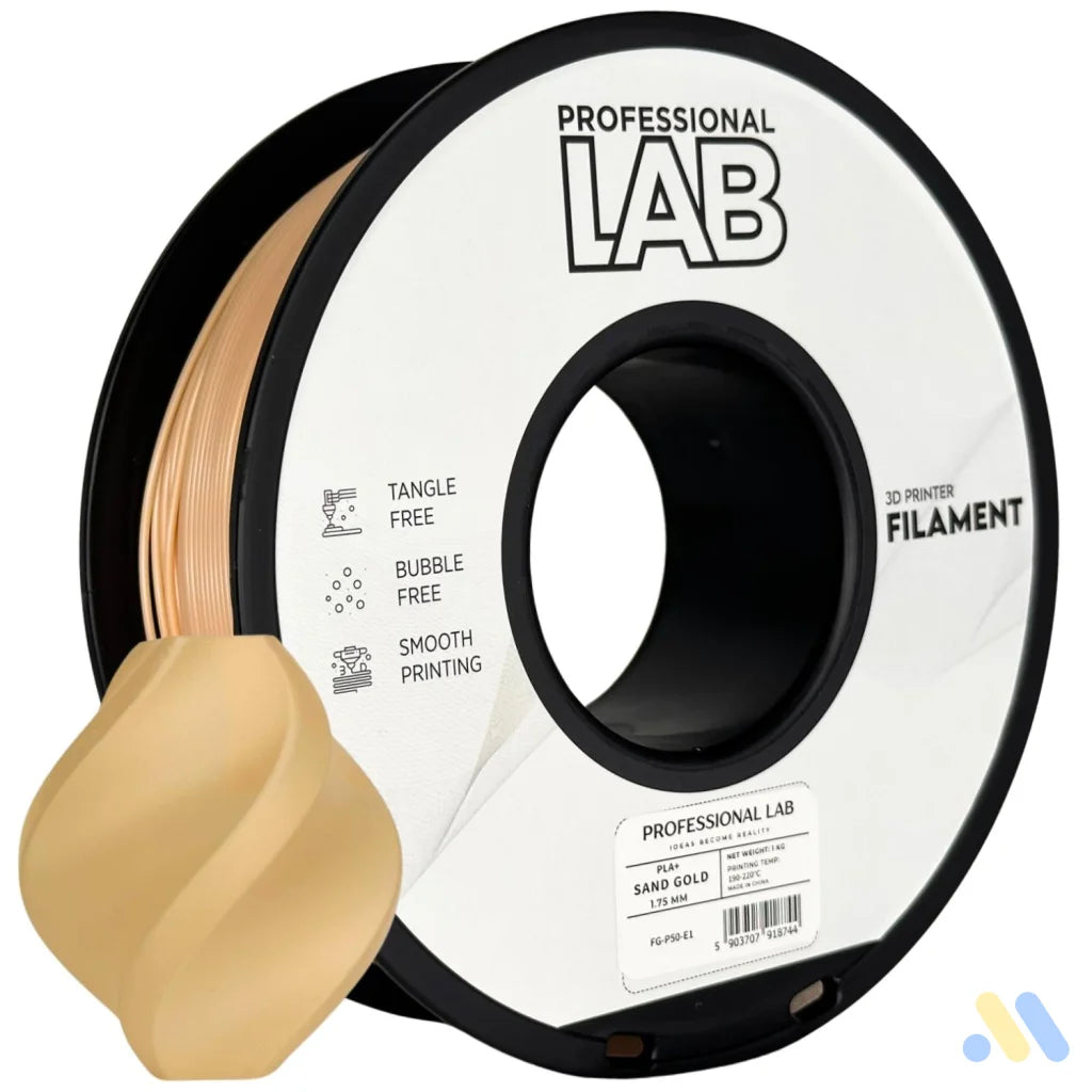 PLA+ is an enhanced version of standard PLA – more durable, less brittle, and more resistant to cracking while still maintaining easy printability.