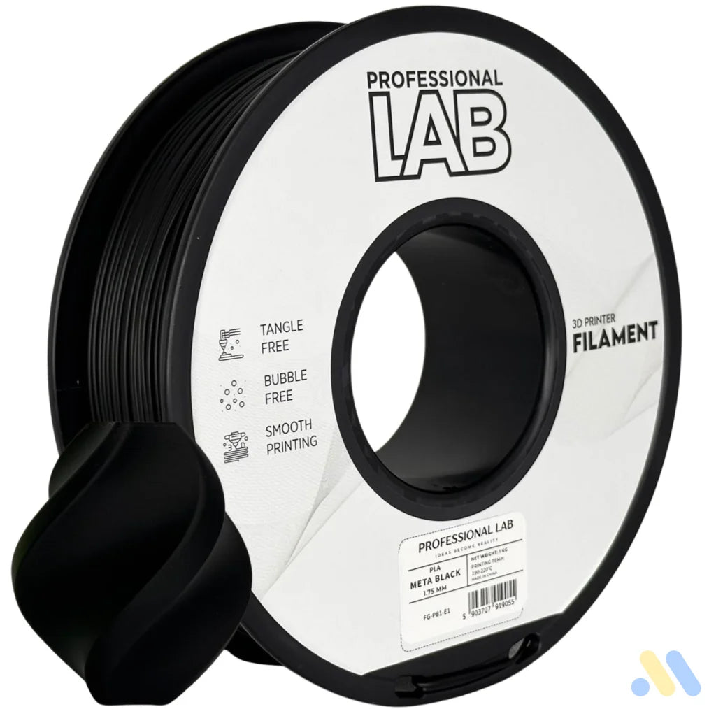 PLA META is a modern PLA formulation that provides smoother extrusion, lower printing temperature and exceptional surface quality, similar to PLA+ but with greater precision and gloss.