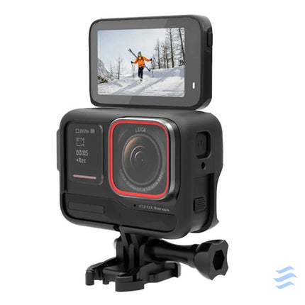 Plastic Cage PULUZ for Insta360 Ace Pro (black) For sports cameras
