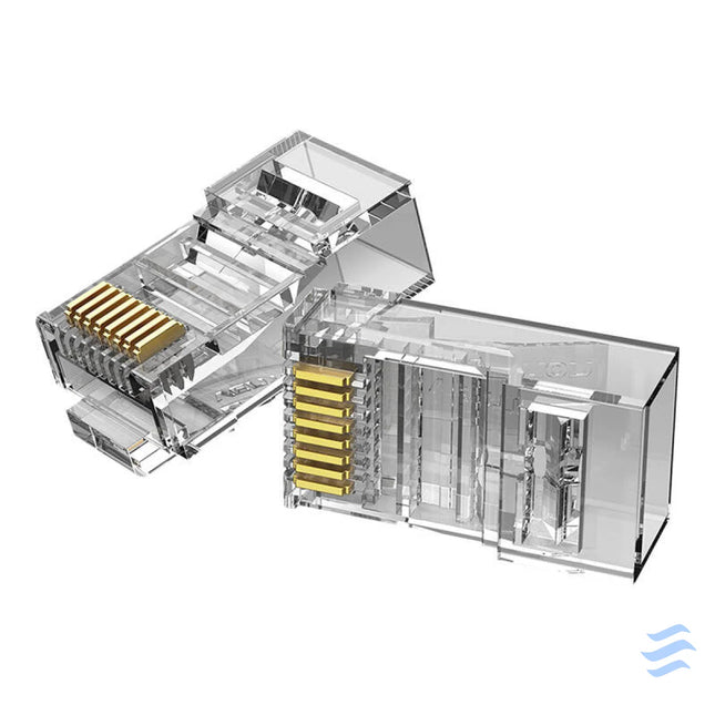 Plug RJ45 CAT6 UTP Connector Vention IDDR0 100 Transparent 100 pcs. Other