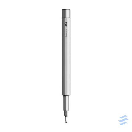 Pocket precision screwdriver and fountain pen 5 in 1 HOTO QWLSD013 (silver) Screwdrivers