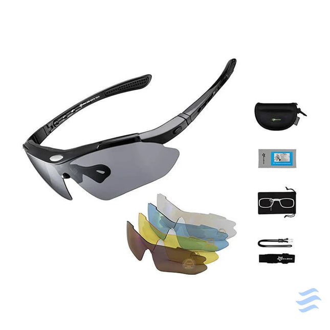 Polarized cycling glasses Rockbros 10003 (black) Glasses