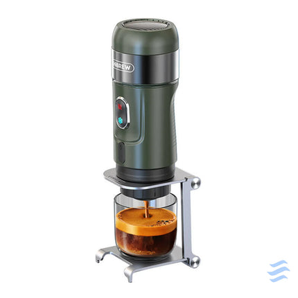 Portable 3 in 1 coffee maker with case HiBREW H4B_GN Coffee makers