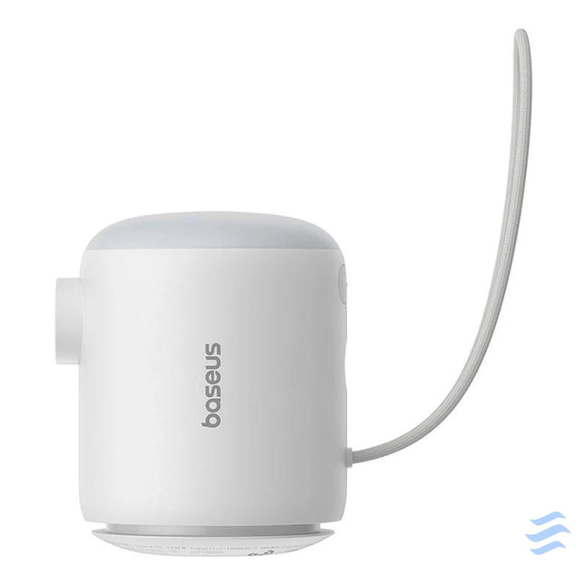 Portable Air Pump Baseus PocketGo (White) Camping