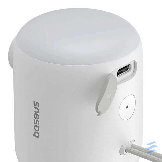 Portable Air Pump Baseus PocketGo (White) Camping