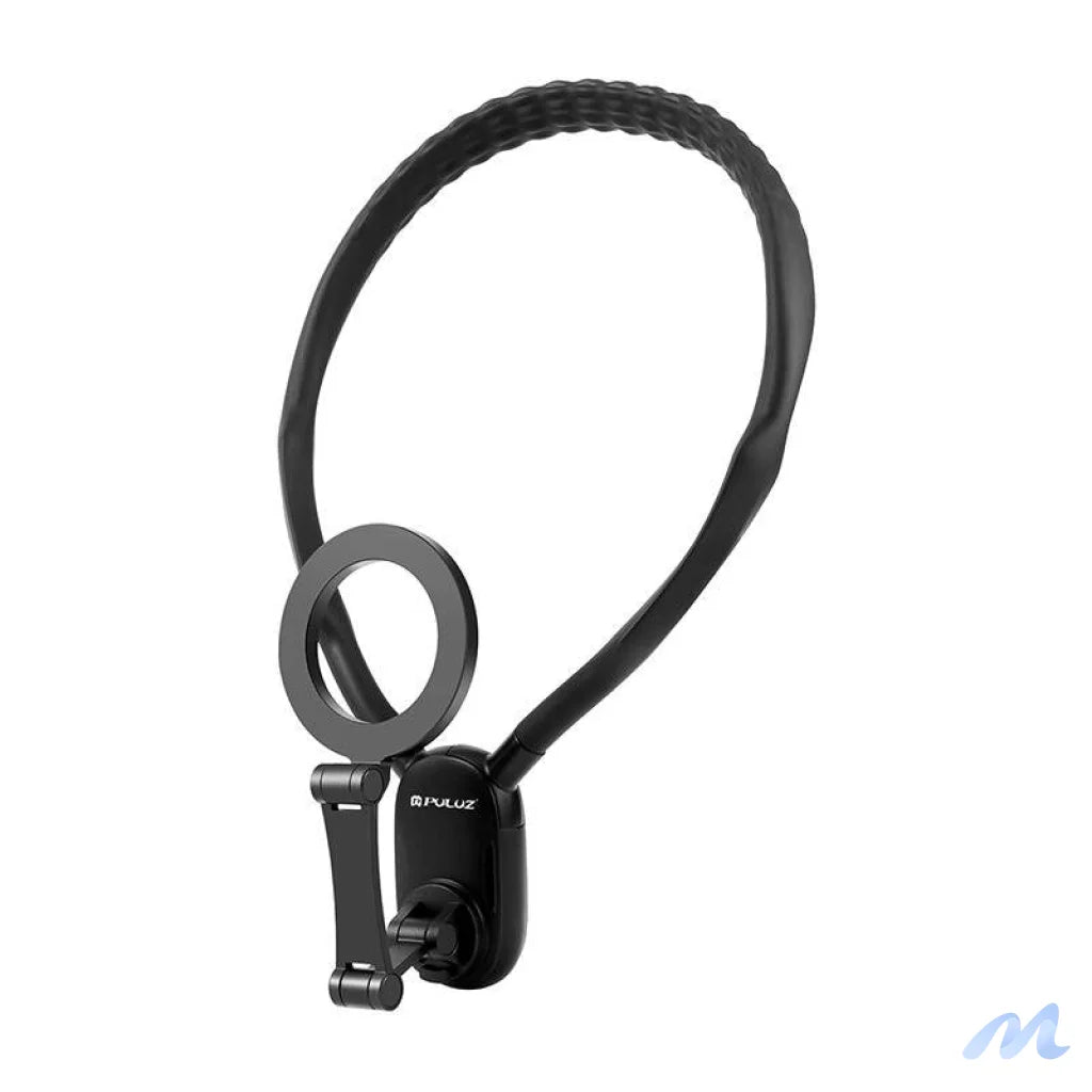 POV PULUZ neckband with attachment for sports cameras (DJI, GoPro, Insta360) and phones (Apple) (black)