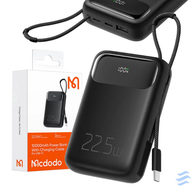 Power Bank Mcdodo MC 3243 10000mAh 22.5W to C (black) Powerbanks