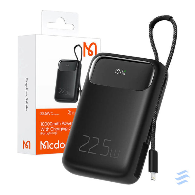 Power Bank Mcdodo MC 3253 10000mAh 22.5W for Light (black) Powerbanks