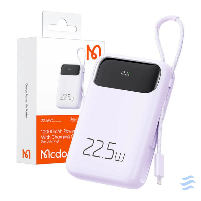 Power Bank Mcdodo MC 3255 10000mAh 22.5W for Light (purple) Powerbanks