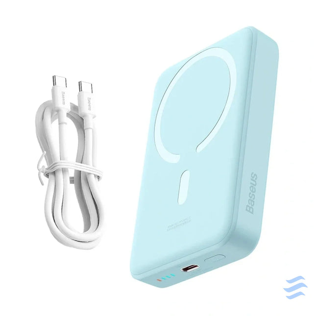 Power Bank mini Baseus 10000mAh USB C 30W Blue Powerbanks