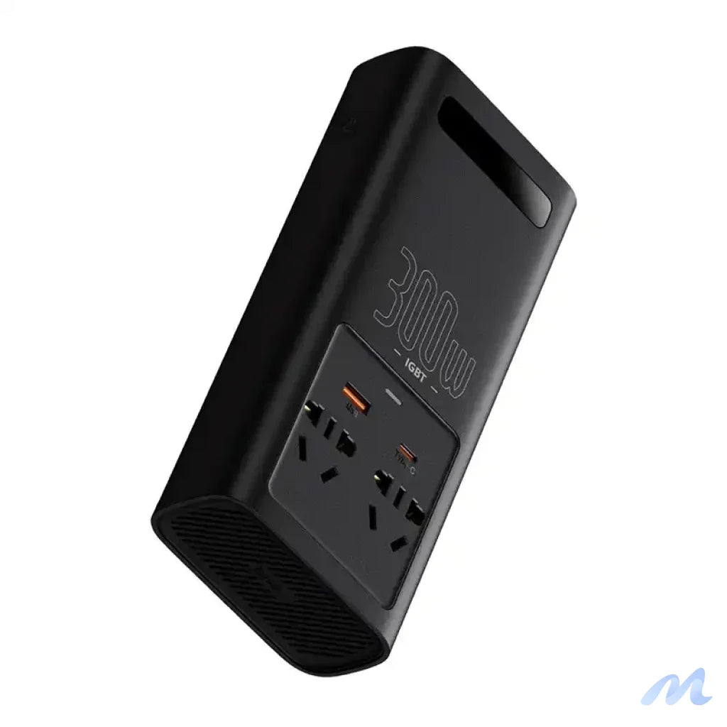 Power Inverter Baseus 300W (220V CN/EU) (black)