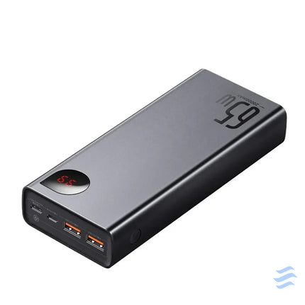Powerbank Baseus Adaman Metal 20000mAh PD QC 3.0 65W 2xUSB + USB C + micro USB (Black) Powerbanks