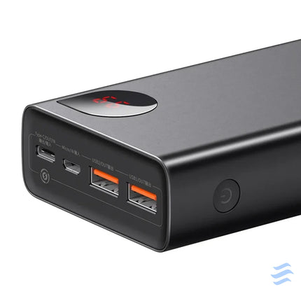 Powerbank Baseus Adaman Metal 20000mAh PD QC 3.0 65W 2xUSB + USB C + micro USB (Black) Powerbanks