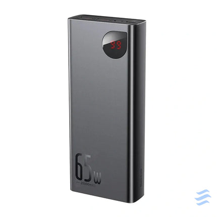 Powerbank Baseus Adaman Metal 20000mAh PD QC 3.0 65W 2xUSB + USB C + micro USB (Black) Powerbanks