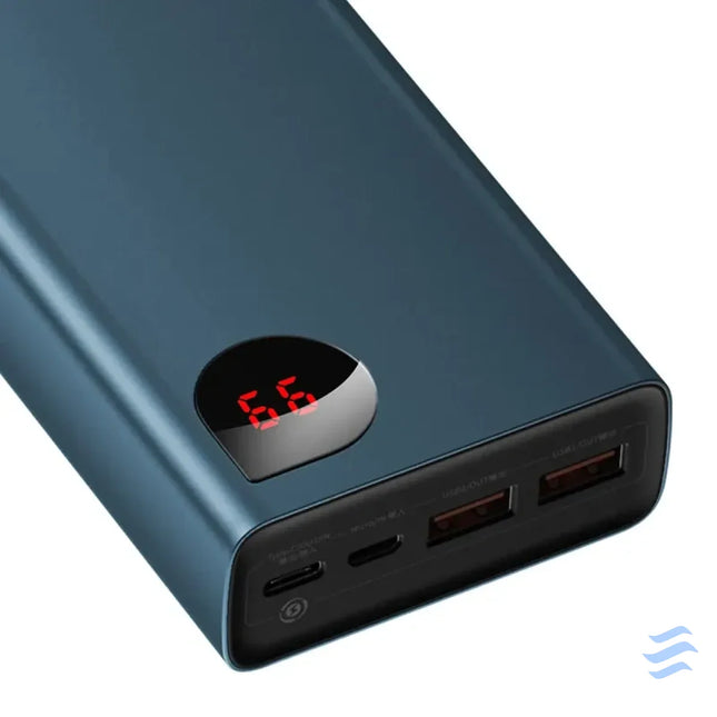 Powerbank Baseus Adaman Metal 20000mAh PD QC 3.0 65W 2xUSB + USB C + micro USB (Blue) Powerbanks