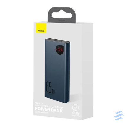 Powerbank Baseus Adaman Metal 20000mAh PD QC 3.0 65W 2xUSB + USB C + micro USB (Blue) Powerbanks