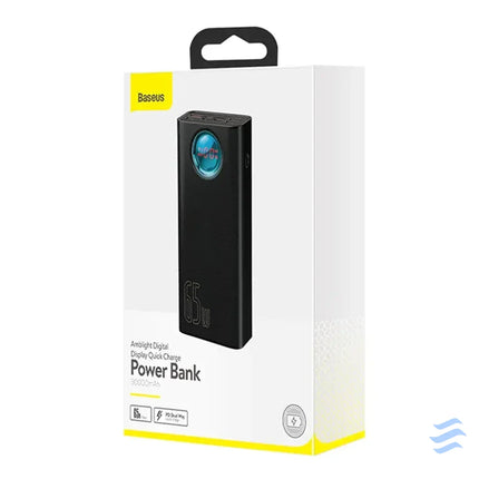 Powerbank Baseus Amblight 30000mAh 4xUSB USB C 65W (black) Powerbanks