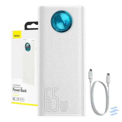 Powerbank Baseus Amblight 30000mAh 4xUSB USB C 65W (white) Powerbanks