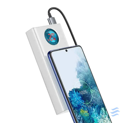 Powerbank Baseus Amblight 30000mAh 4xUSB USB C 65W (white) Powerbanks