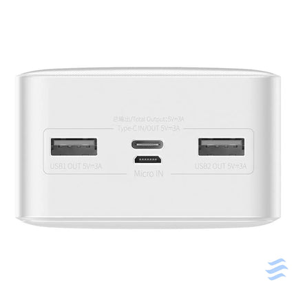 Powerbank Baseus Bipow 30000mAh 15W (white) Powerbanks
