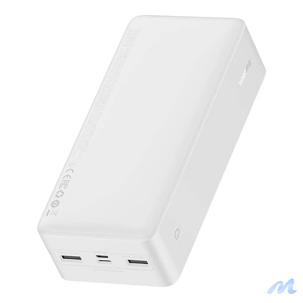 Powerbank Baseus Bipow 30000mAh, 15W (white)