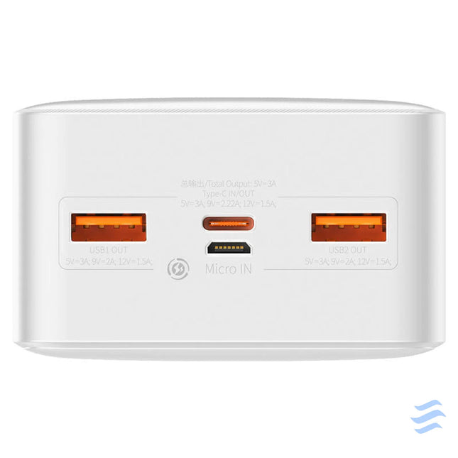 Powerbank Baseus Bipow 30000mAh 20W (white) Powerbanks