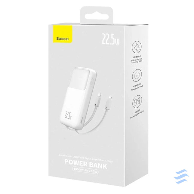 Powerbank Baseus Comet 10000mAh 22.5W (white) Powerbanks