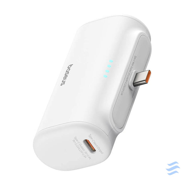Powerbank Baseus Compact 5000mAh 20W USB C (biały) Powerbanks